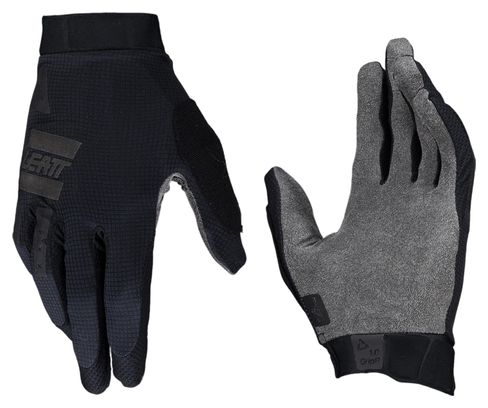 Leatt 1.0 GripR Lange Handschoenen Zwart/Grijs Junior