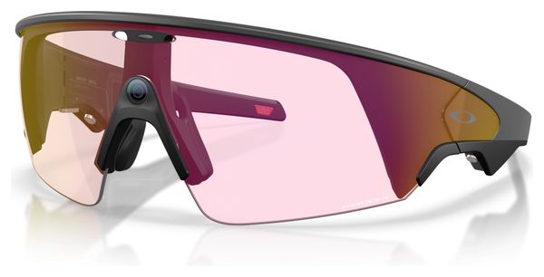 Oakley Meta Vanguard AI Sunglasses - Black / Prizm Transitions Ember / Ref: OW8001-09