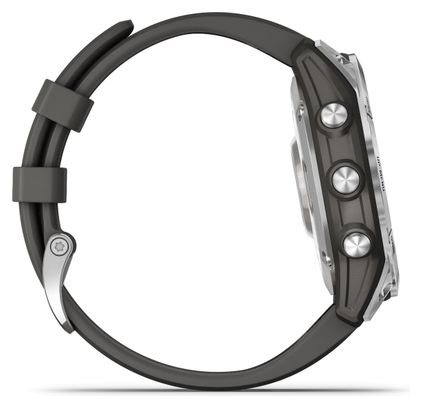 Reloj deportivo Garmin Epix plateado / negro