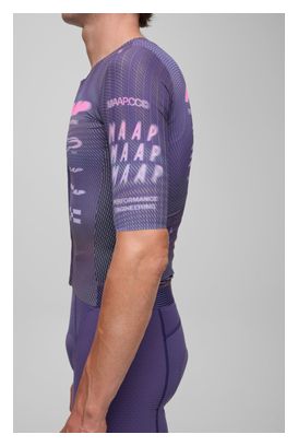 Maillot de manga corta Maap Beta Pro Aero violeta para hombre