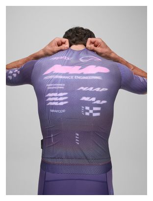 Maillot de manga corta Maap Beta Pro Aero violeta para hombre