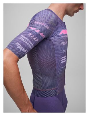 Maillot de manga corta Maap Beta Pro Aero violeta para hombre