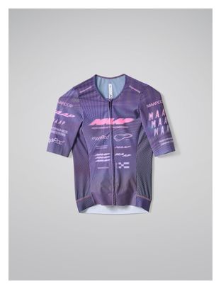 Maillot de manga corta Maap Beta Pro Aero violeta para hombre