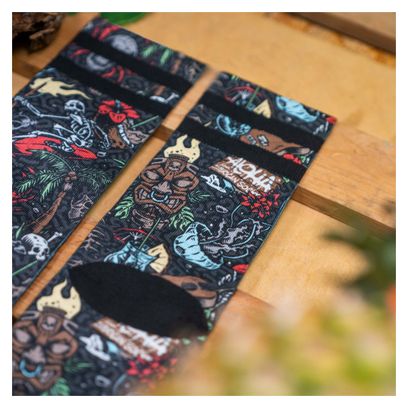 Aloha - Chaussettes Graphiques Techniques Coolmax - Cyclisme  Running et Sport