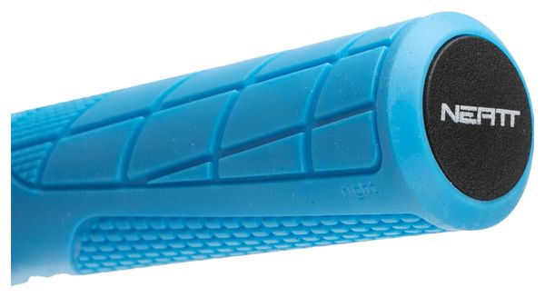 Paire de Grips Neatt One Lock Ergo Bleu Néon