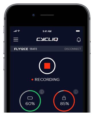 Videocamera con Luce Posteriore Cycliq Fly6 CE