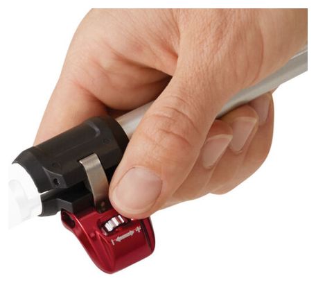 Bâtons MSR DynaLock Ascent Carbone Noir/Rouge