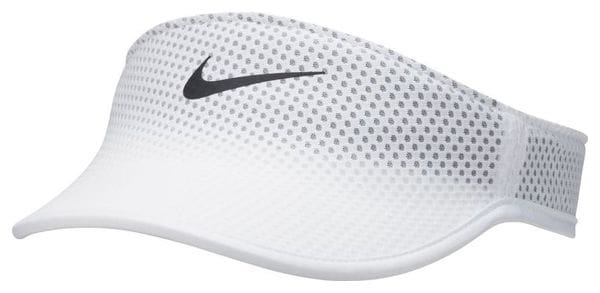 Visière Unisexe Nike Dri-Fit AeroBill Run Blanc