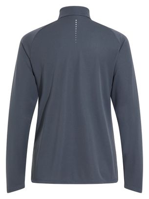 Odlo Women's 1/2 Zip Essential Ceramiwarm Grey Sweater