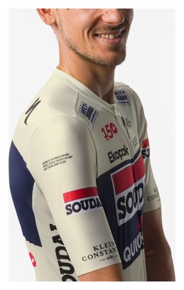 Castelli Soudal Quickstep 150th Anniversary Giro26 Men's Short-Sleeve Jersey - Beige