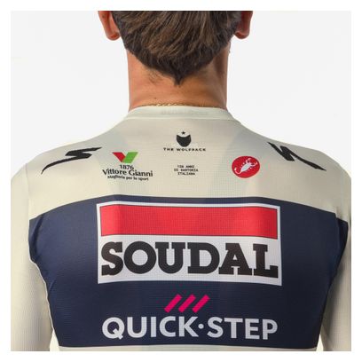 Castelli Soudal Quickstep 150th Anniversary Giro26 Men's Short-Sleeve Jersey - Beige