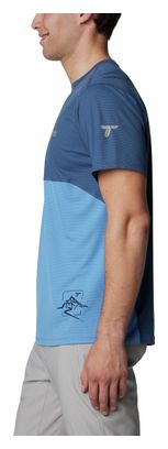 Columbia Cirque River Blue Technisch T-shirt