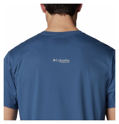 Columbia Cirque River Blue Technisch T-shirt