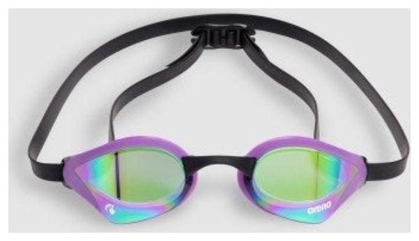 Lunettes de natation verres miroirs Arena Cobra Core Swipe Mirror Emerald/Plum/Black