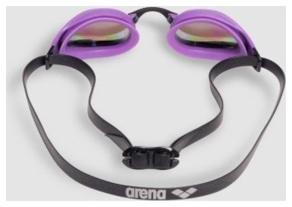 Lunettes de natation verres miroirs Arena Cobra Core Swipe Mirror Emerald/Plum/Black