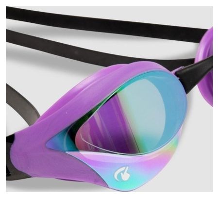 Lunettes de natation verres miroirs Arena Cobra Core Swipe Mirror Emerald/Plum/Black