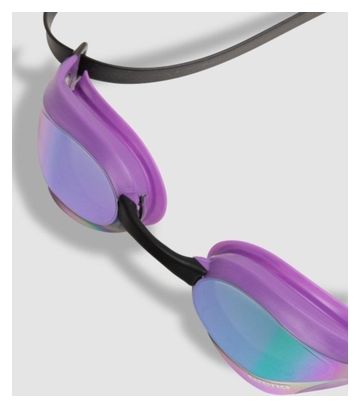 Lunettes de natation verres miroirs Arena Cobra Core Swipe Mirror Emerald/Plum/Black