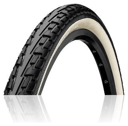 Copertone Continental Ride Tour 700mm Tubetype Rigido Extra PunctureBelt E-Bike e25 Nero / Bianco