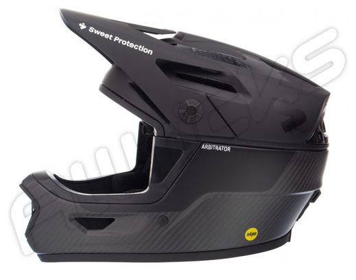 Sweet Protection Arbitrator Mips Removable Chinstrap Helmet Black