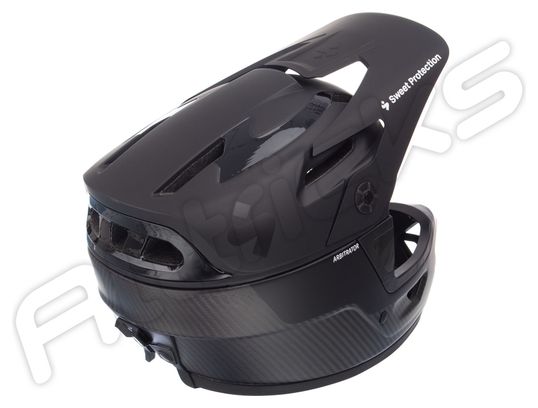 Sweet Protection Arbitrator Mips Removable Chinstrap Helmet Black