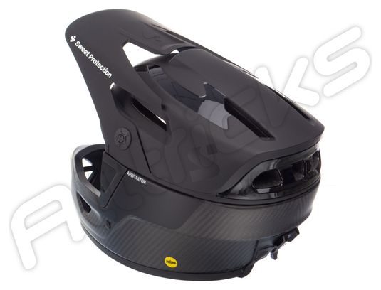 Sweet Protection Arbitrator Mips Helmet with Removable Chinstrap Black