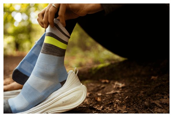 Calzini Incylence Merino Light Strive Blu/Giallo