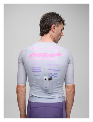 Maillot de manga corta Maap Beta Pro Aero gris para hombre
