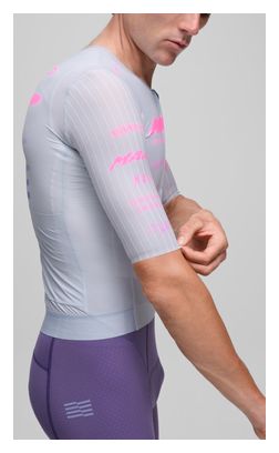 Maillot de manga corta Maap Beta Pro Aero gris para hombre