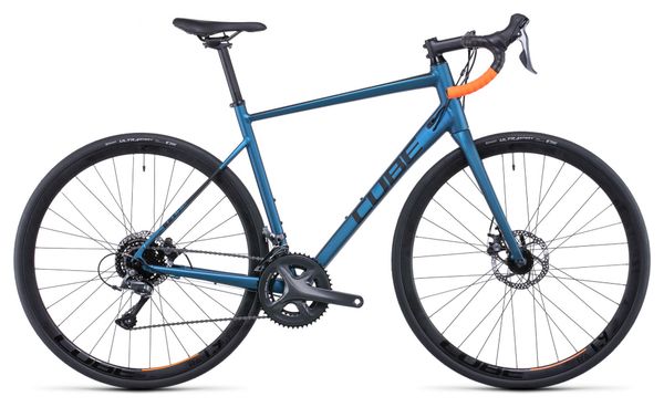 Vélo de Route Cube Attain Shimano Claris 8V 700 mm Bleu Atlantic 2022