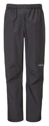 Pantalones impermeables RAB Downpour Eco para mujer Negro