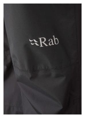 RAB Downpour Eco Waterproof Pants Donna Nero