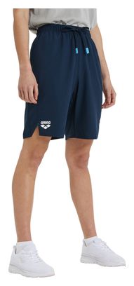 Unisex Arena Team Paneel Shorts Blauw