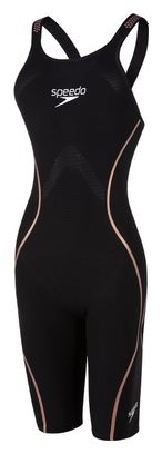 Swimsuit Woman Speedo End Junglebeast Pl Ribbonb 1P Black