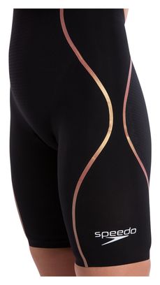 Swimsuit Woman Speedo End Junglebeast Pl Ribbonb 1P Black