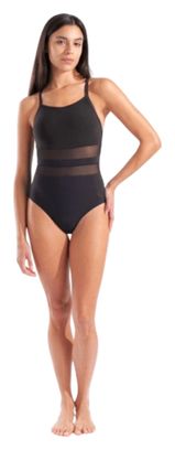 Bañador Arena Mesh Equals Negro Mujer