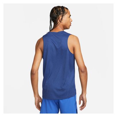 Camiseta de Tirantes Nike Dri-Fit Miler Azul