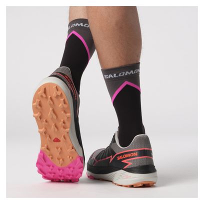 Chaussures de Trail Salomon Thundercross Gris/Rose