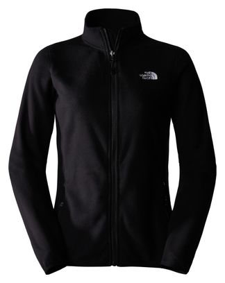 The North Face 100 Glacier Full Zip Women s Fleece Jacket Black Alltricks