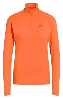 Odlo 1/2 Zip Essential Ceramiwarm Orange Women's Sweater