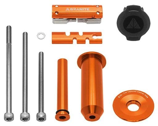 Granit-Design-Multi-Tool mit 30 mm orangefarbener Bodenkappe