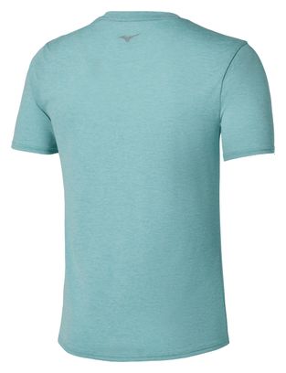 Camiseta de manga corta Mizuno Impulse Core azul para hombre