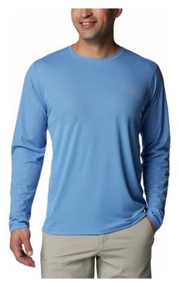 Columbia Cirque River Blue Technisch T-shirt met lange mouwen