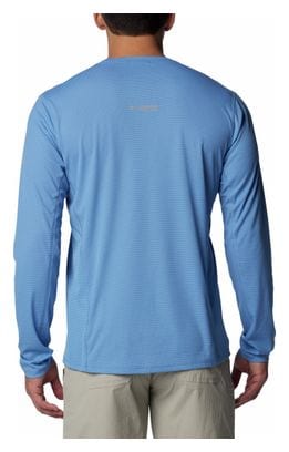 Columbia Cirque River Blue Technisch T-shirt met lange mouwen