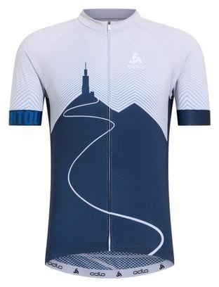 Odlo Performance Mont Ventoux Short Sleeve Jersey Blue/Grey