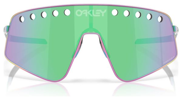 Lunettes Oakley Sutro TI Sweep Polished Oil Slick / Prizm Road Jade / Ref : OO6025-0538