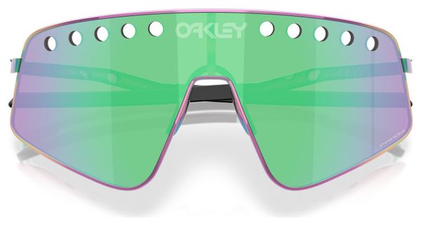 Lunettes Oakley Sutro TI Sweep Polished Oil Slick / Prizm Road Jade / Ref : OO6025-0538