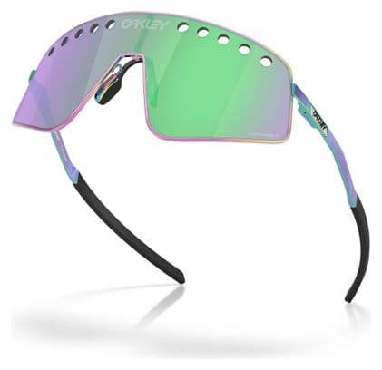 Lunettes Oakley Sutro TI Sweep Polished Oil Slick / Prizm Road Jade / Ref : OO6025-0538