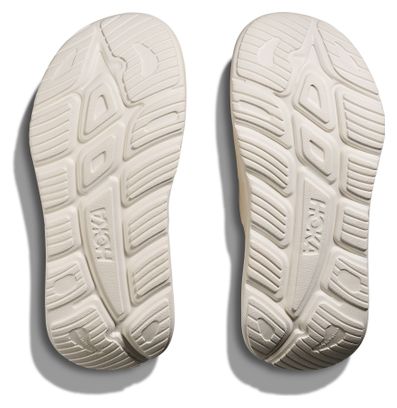 Hoka Ora Athletic Slide Recovery Shoes White/Red Unisex