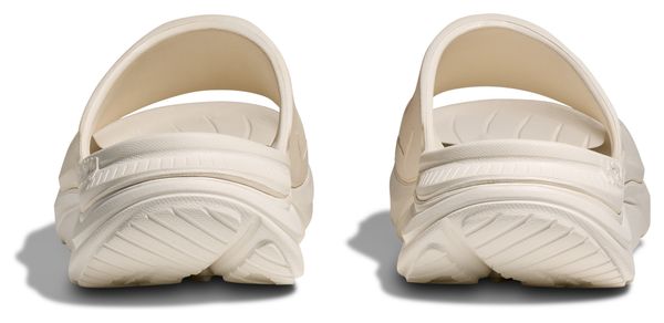 Hoka Ora Athletic Slide Recovery Shoes White/Red Unisex