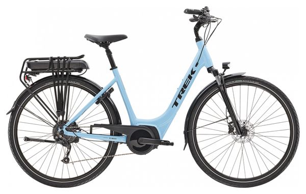 Trek Verve City Bike elettrica + 2 Lowstep Bosch 300 Wh Shimano Altus 9V Azure 2021